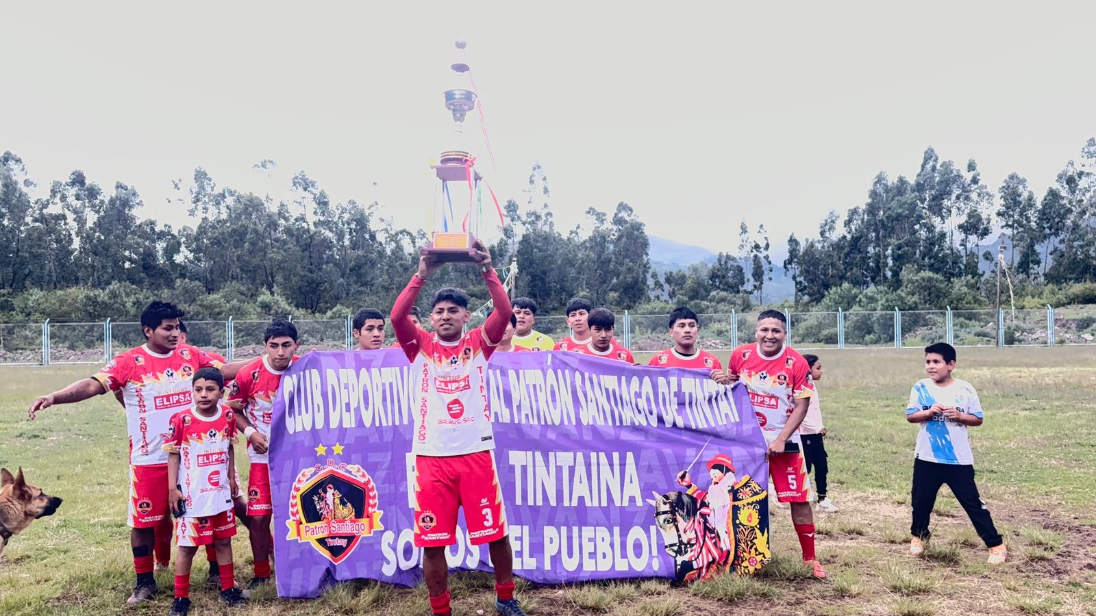 Patrón Santiago Campeón Liga Distrital Tintay